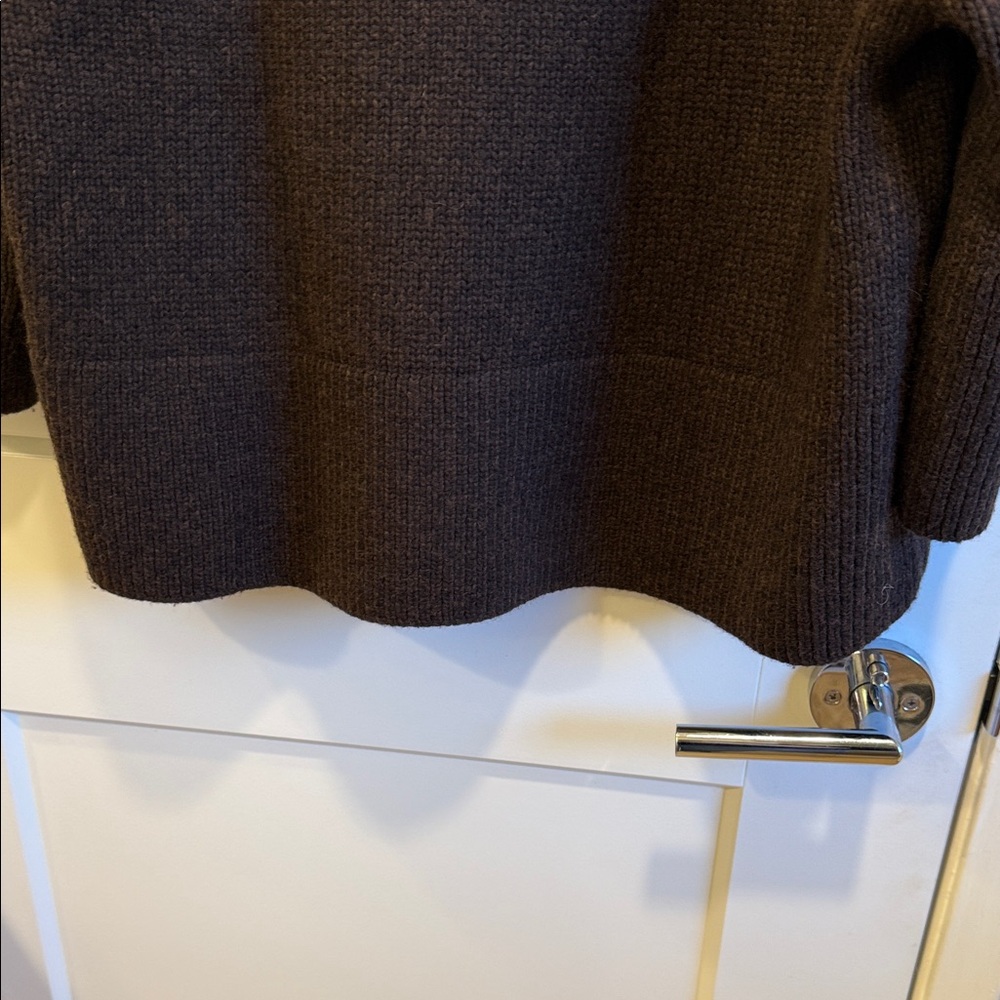 Banana Republic Rich Brown Cowl Neck Sweater - Picture 3 of 8